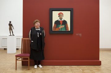 Malevich's Self Portrait, Russian State Museum, 2009