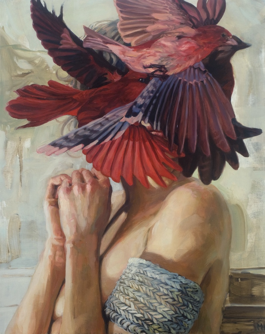 Charlotte Caron Red Paintings Charlotte Caron Red Paintings