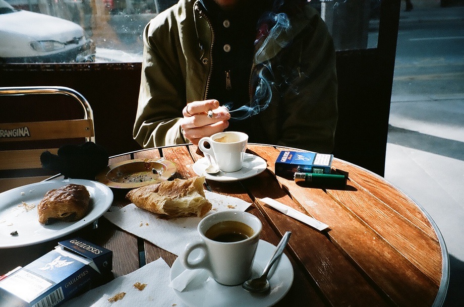 Я в кафе