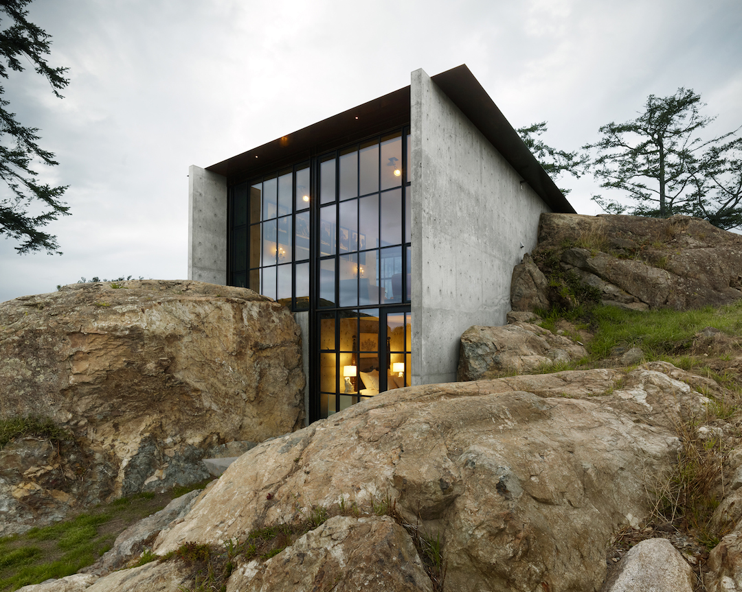 Building all concrete house Building all concrete house