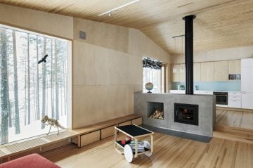 House Kettukallio in Hirvensalmi, Finland designed by Playa Architects.