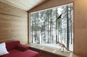 House Kettukallio in Hirvensalmi, Finland designed by Playa Architects.