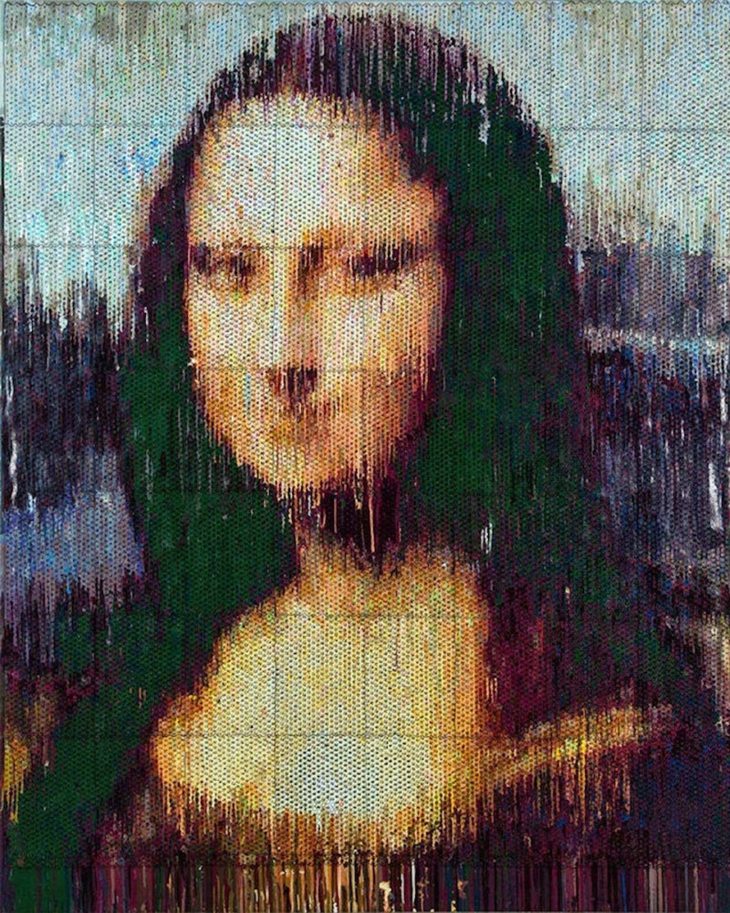 Bubble Wrap Paintings By Bradley Hart IGNANT