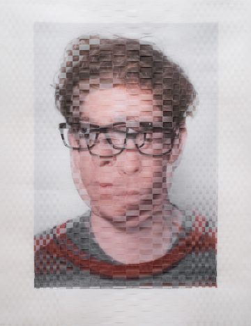 Woven Portrait by David Samuel Stern