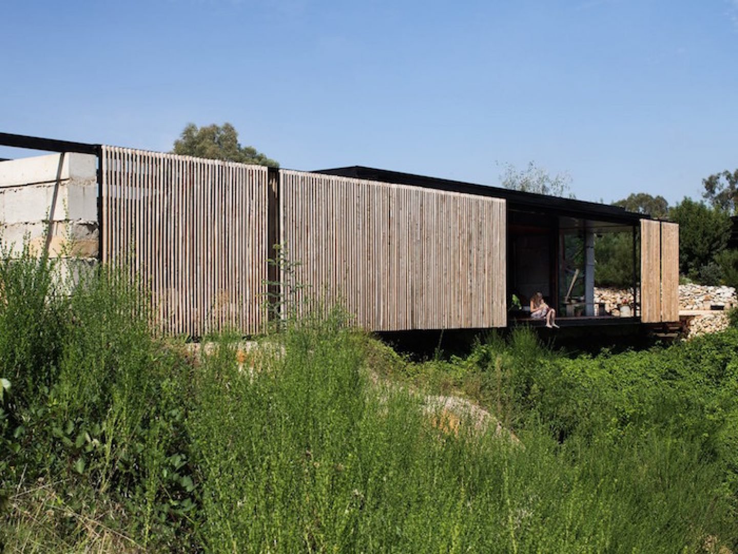 A Rustic House Made Of Hundreds Of Concrete Blocks - IGNANT