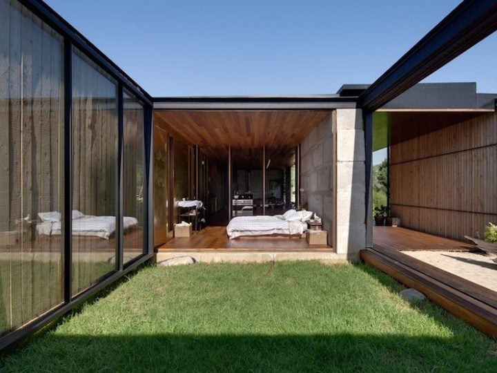 A Rustic House Made Of Hundreds Of Concrete Blocks - IGNANT