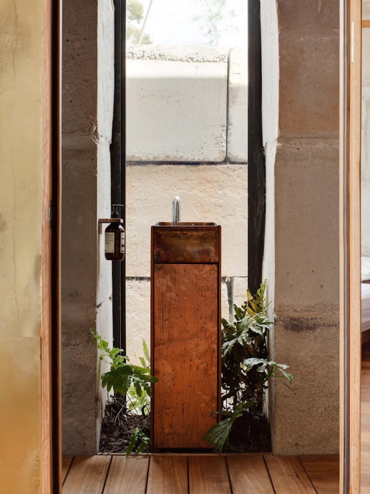 A Rustic House Made Of Hundreds Of Concrete Blocks - IGNANT