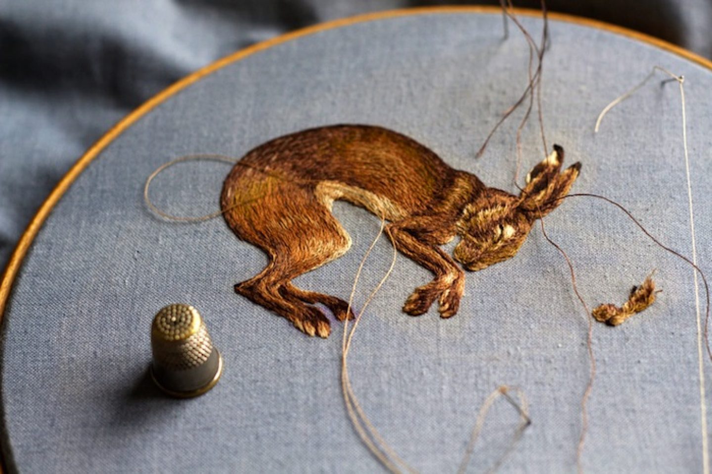 Chloe Giordano Creates Tiny Embroidered Animals IGNANT