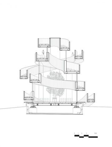 Ribbon Building_Architecture_Plan