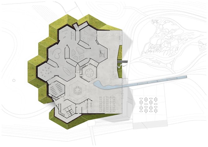 P:Current projects1204 Biesbosch Museum�2_PRODCAD20130425_SMV_1204_plattegrond sections and plans Plan view 1-300 (1)