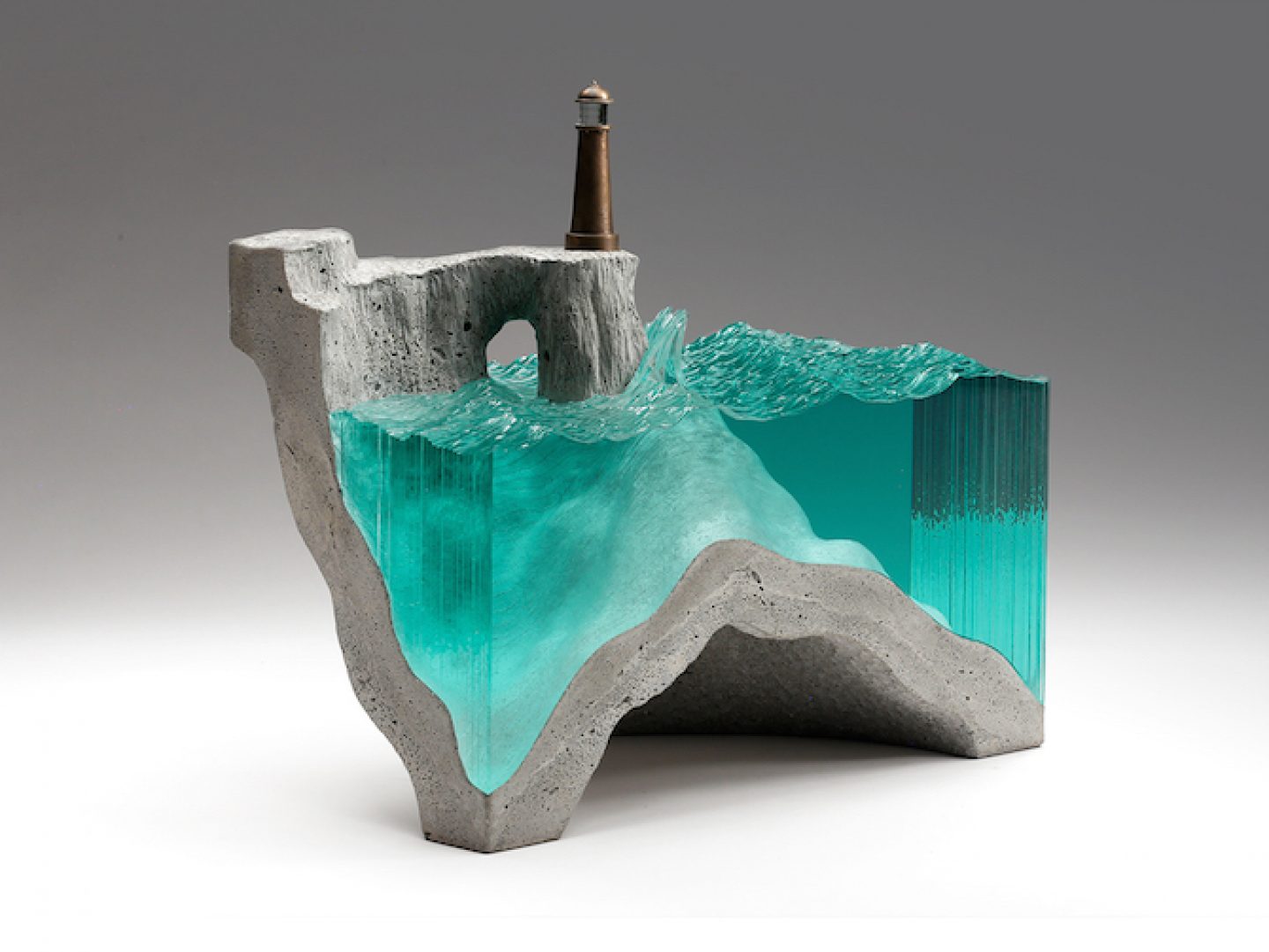 Layered Glass Sculptures By Ben Young IGNANT