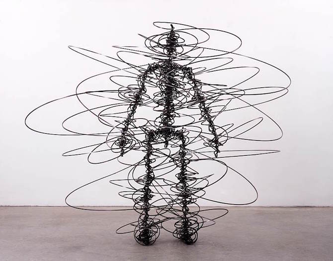 abstract human figure art