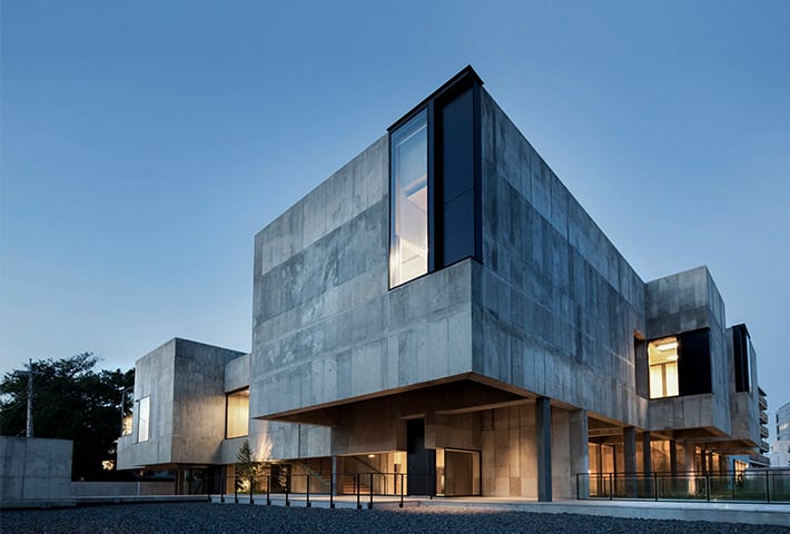 An Open-Plan Music School Built From Concrete By Nikken
