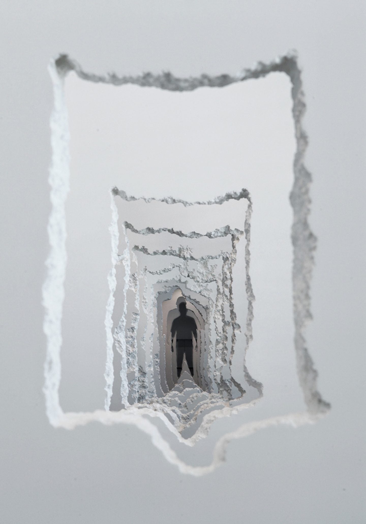 An Excavated Wall Installation By Daniel Arsham IGNANT