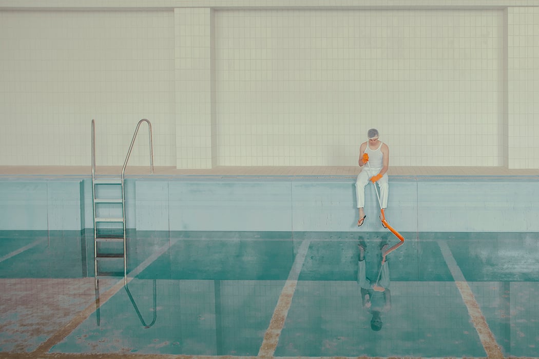 Pastel Scenes At The Swimming Pool By Maria Svarbova - IGNANT
