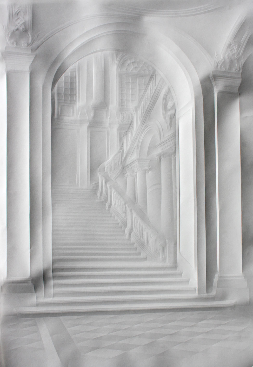simonschubert(große Treppe), 2014, 70cm x 50cm