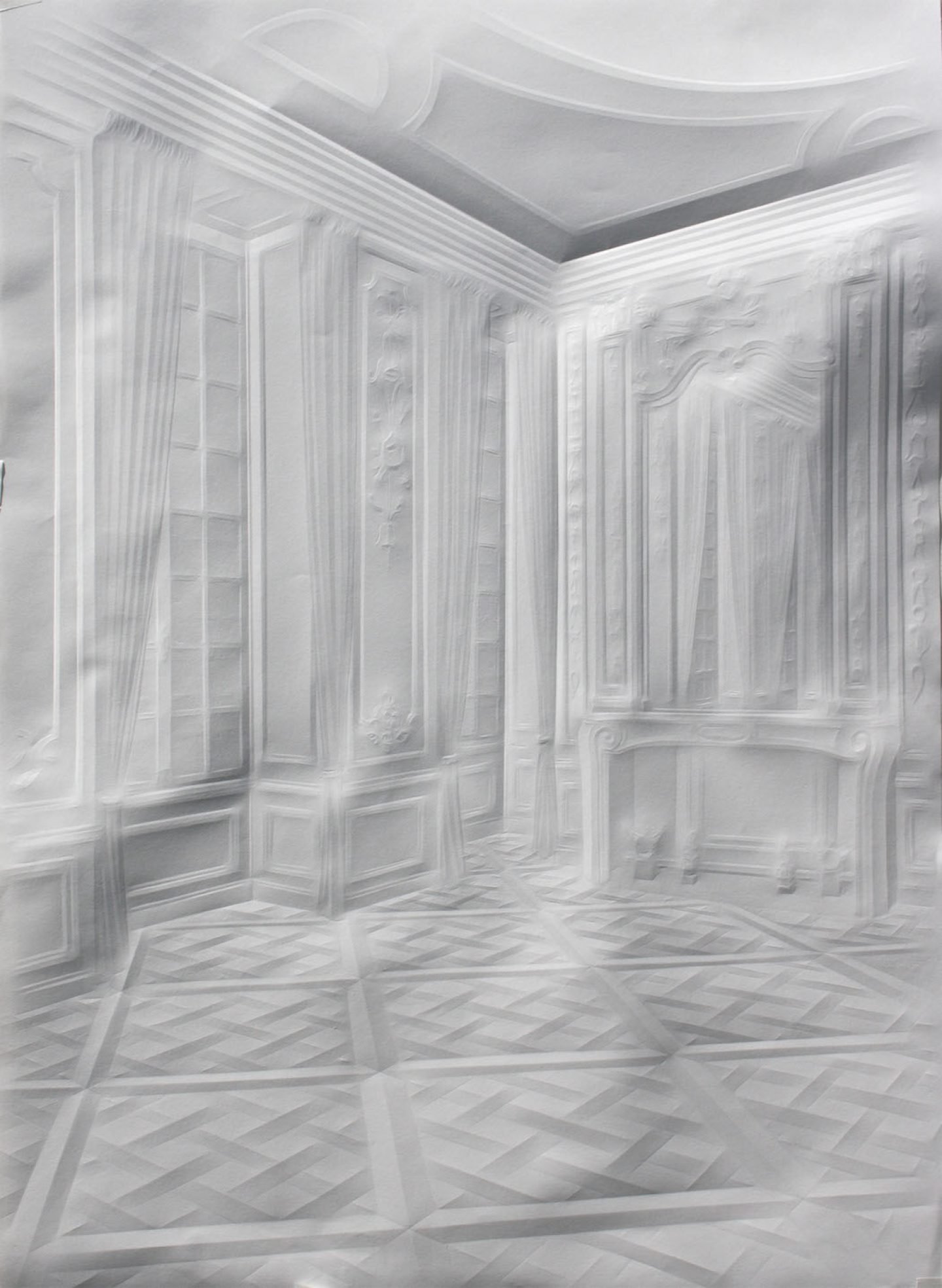 simonschubert(hallway with curtains),2013,70x50