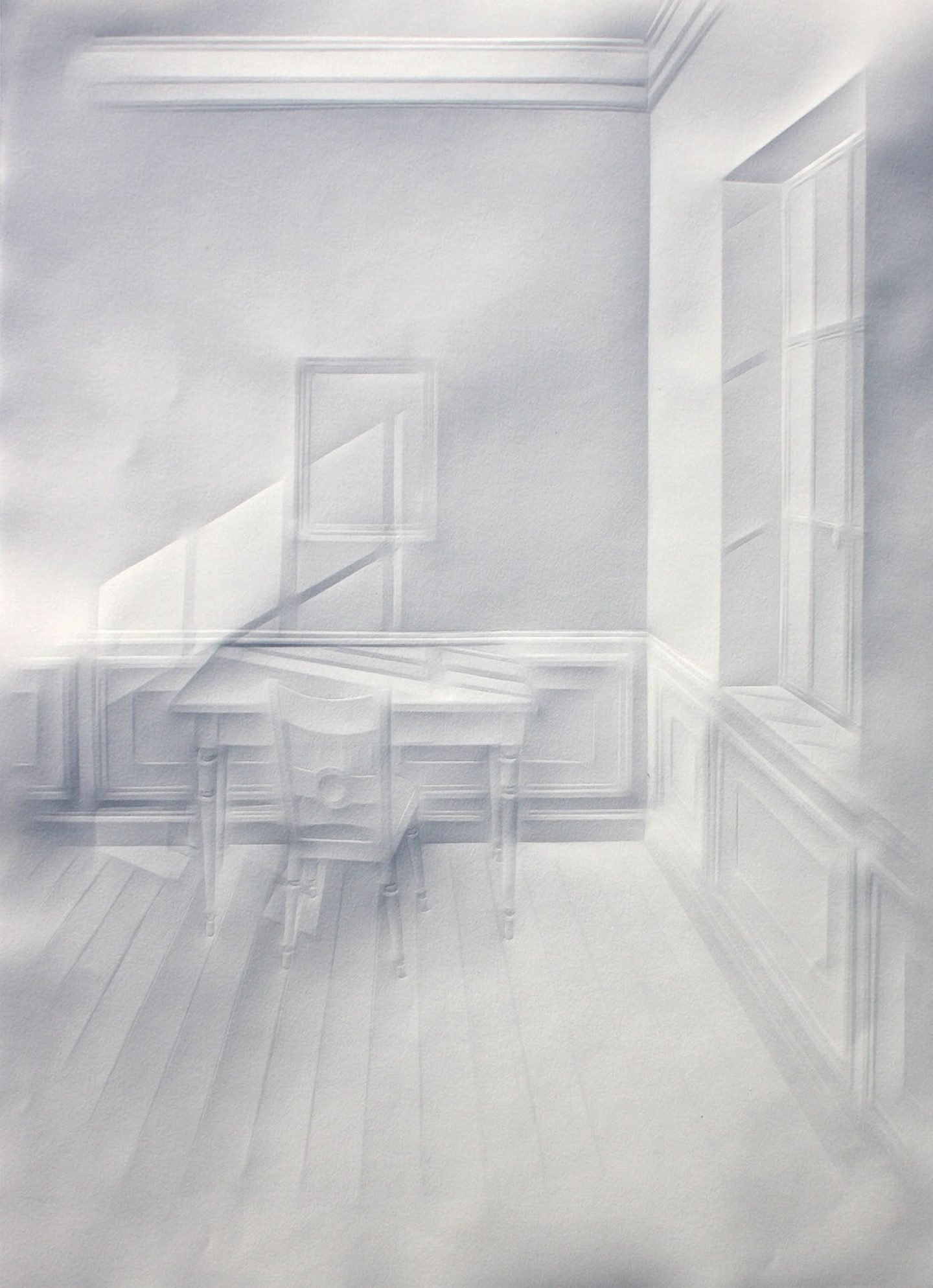 simonschubert(light on desk2), 2015, 50cm x 35cm