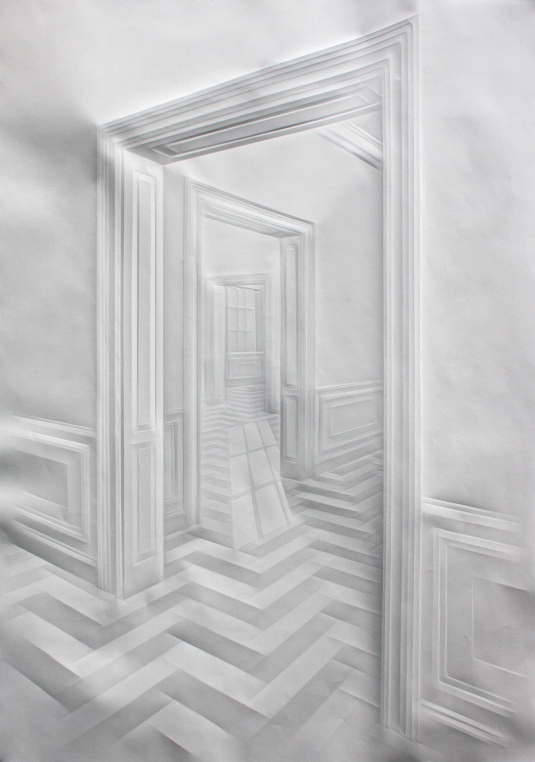 simonschubertohne Titel(Licht in Durchgängen), 2015, 100cmx 70cm