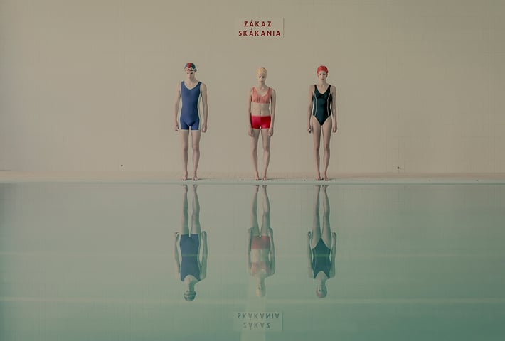 Pastel Scenes At The Swimming Pool By Maria Svarbova - IGNANT