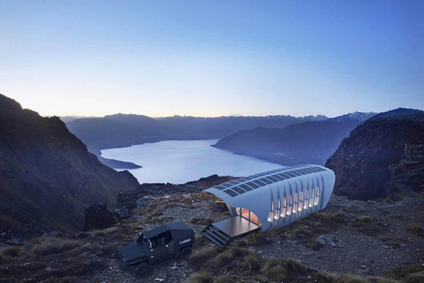 View of Woman Builds Off-Grid Villa in the Mountains in 210 Days - YouTube