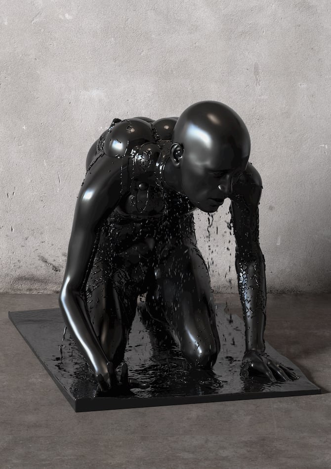 Otherworldly Human Sculptures By Kyuin Shim | iGNANT.com