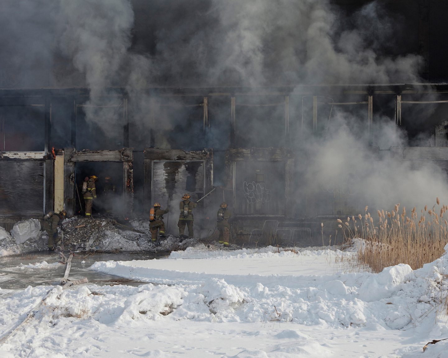 Jennifer Garza-Cuen_photography - Fire Scene, Detroit, MI