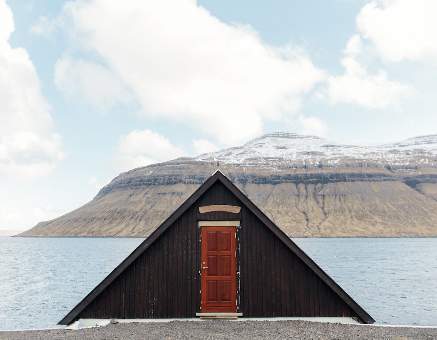 House in Kollafjørður, Faroe Islands, 2015