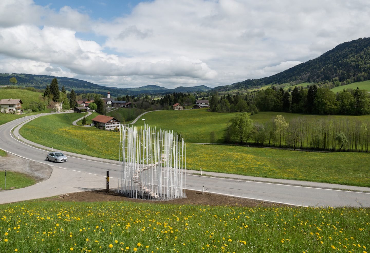 Bus Stop Krumbach, Bränden