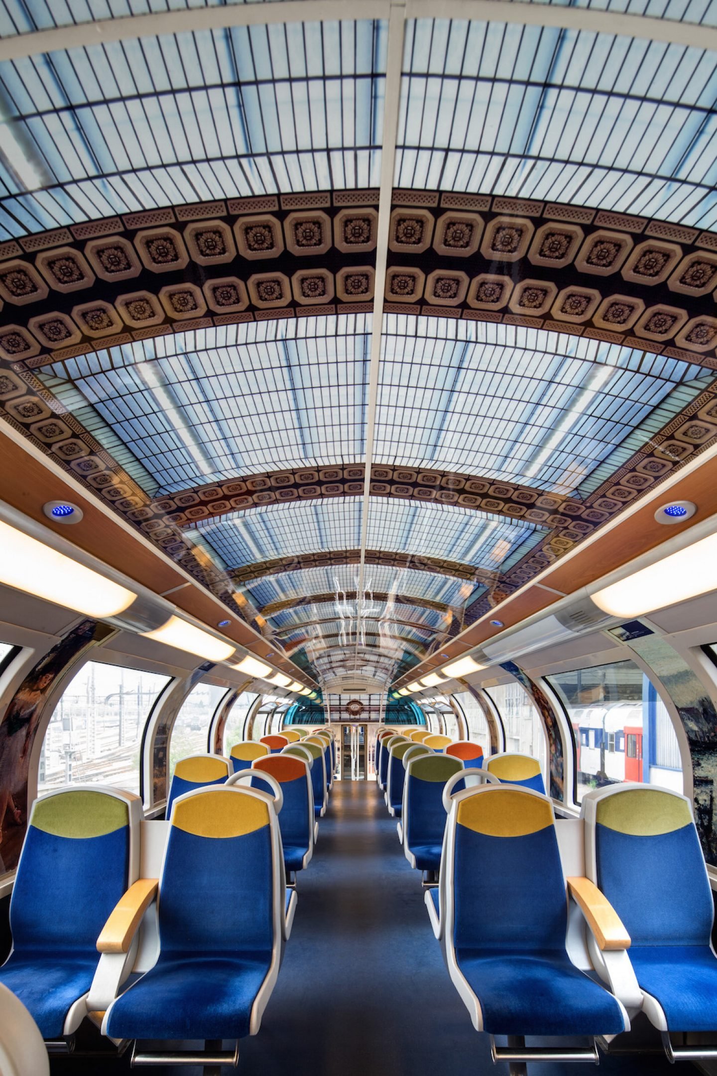 15 juin 2013.Le "Train de l'impessionnisme-Musée d'Orsay/STIF/SNCF".