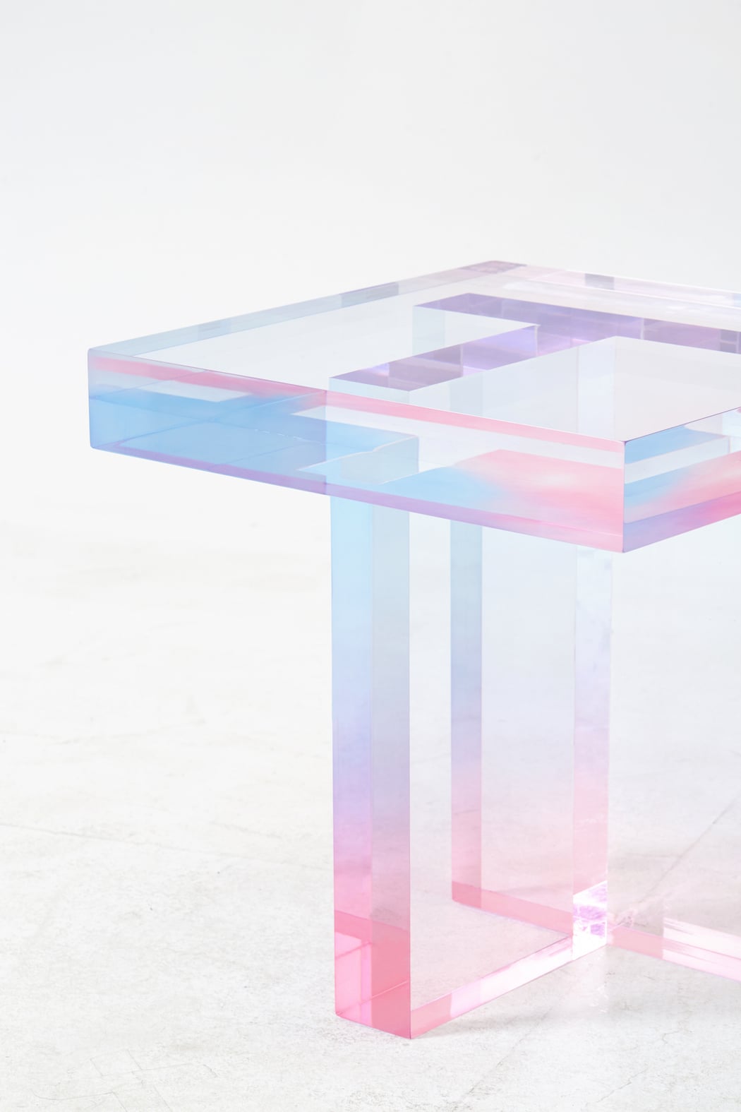 Saerom Yoon Creates Pastel Resin Tables IGNANT