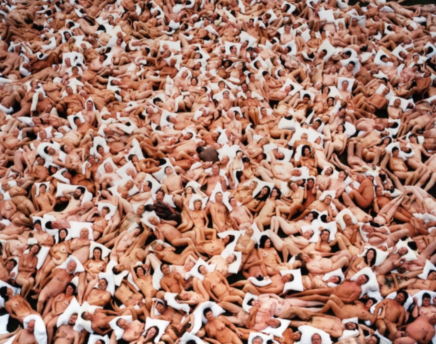 Spencer Tunicks Large-sSale Nude Installations picture