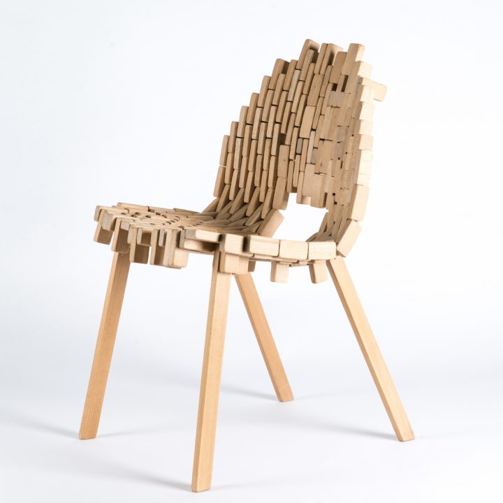 A Chair Made Of Vintage Bricks IGNANT