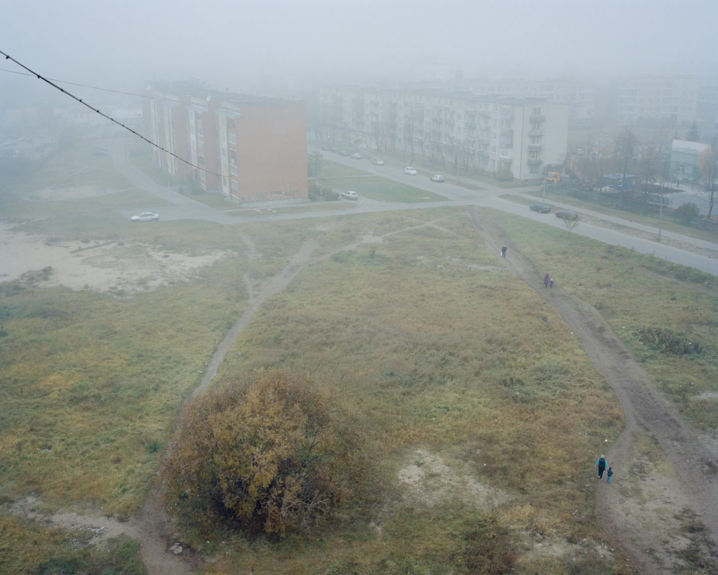 View from Bolderaja district blockhouse roof, 2011.