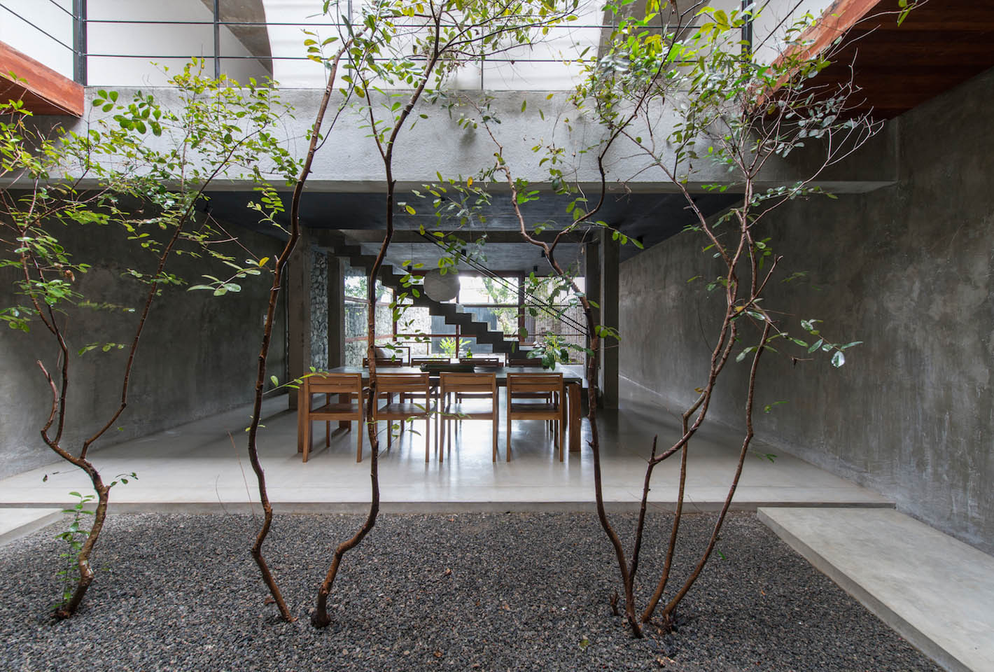 a linear sri lankan home at one with nature ignant com