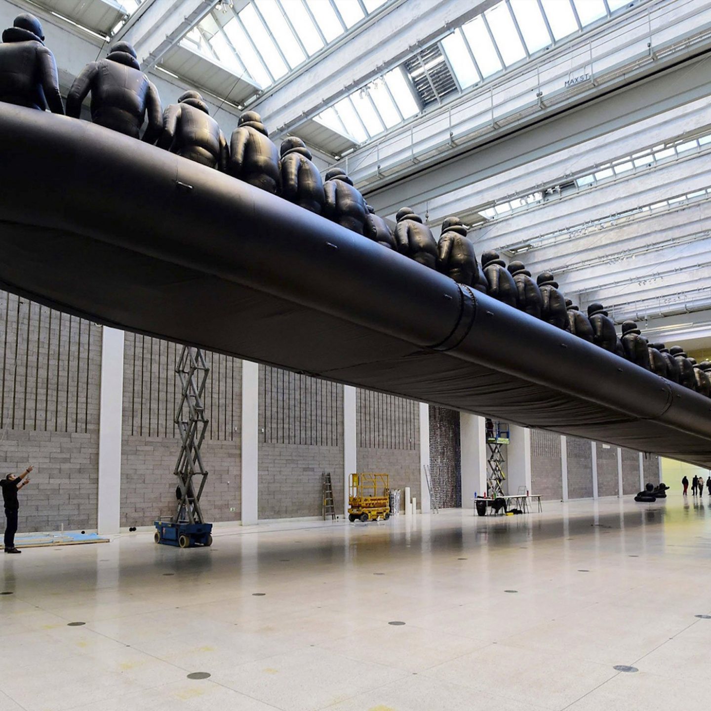 Ai Weiwei’s Colossal New Refugee Boat Installation - IGNANT