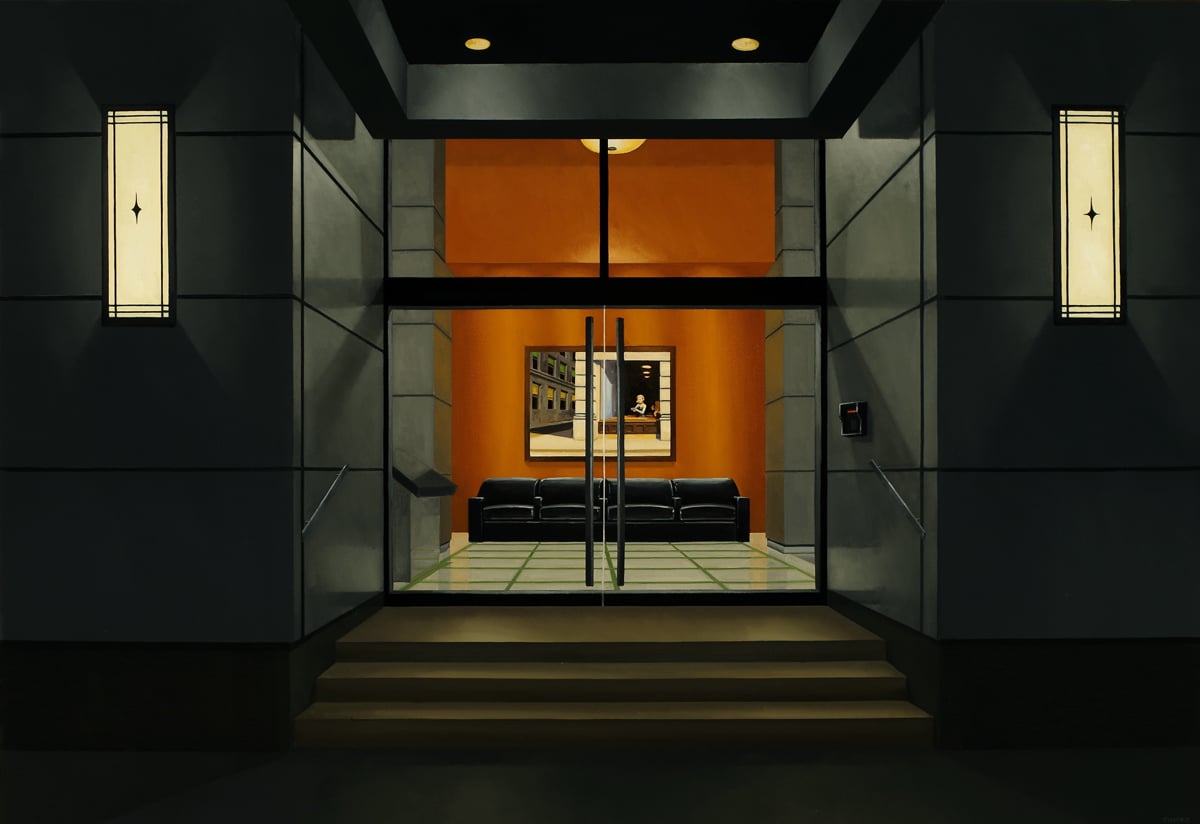 Evening With Hopper By Peter Harris