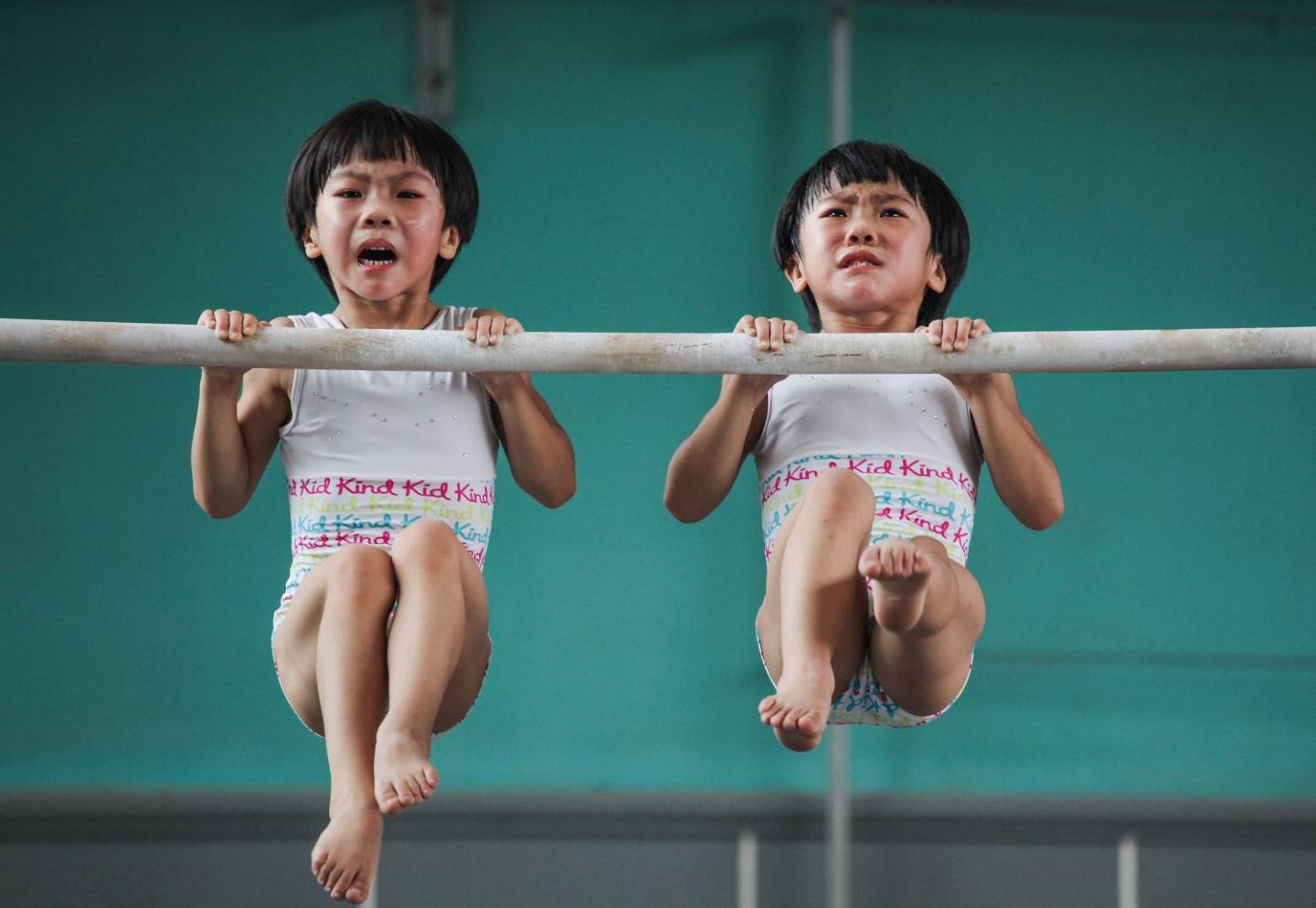 The twins' gymnastics dream