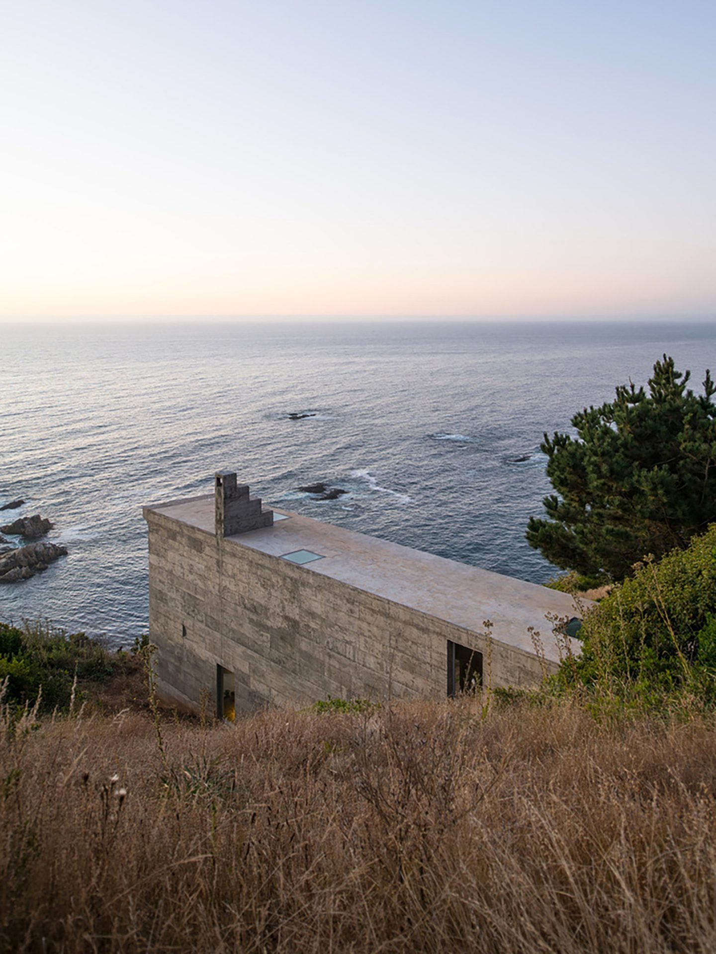 A Concrete Clifftop Home By Pezo Von Ellrichshausen - IGNANT