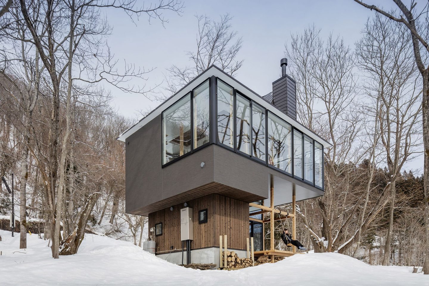 Nojiri Lake House by SUGAWARADAISUKE