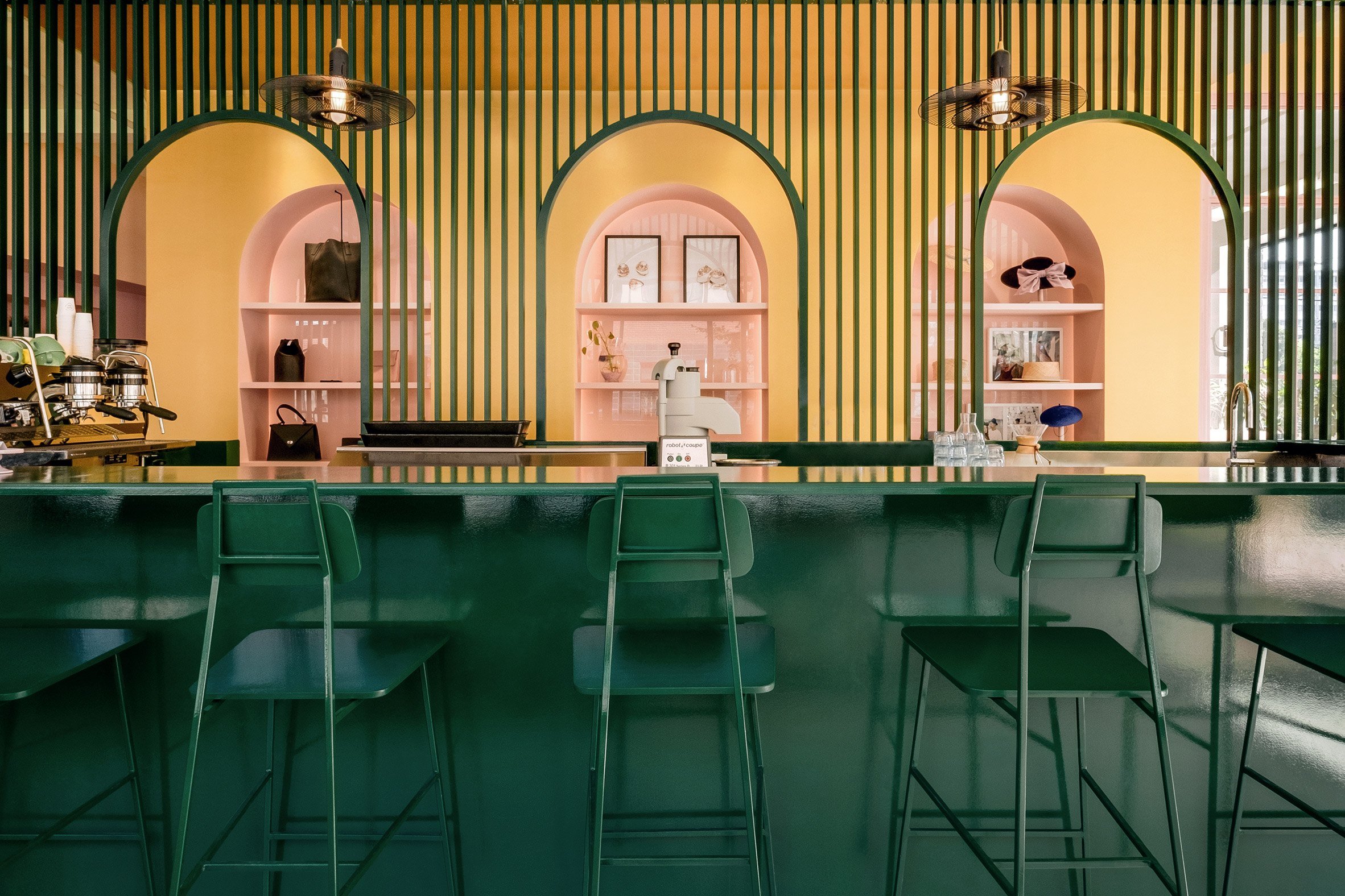 Pastel Rita Cafe, A Colorful Project By Appareil Architecture IGNANT