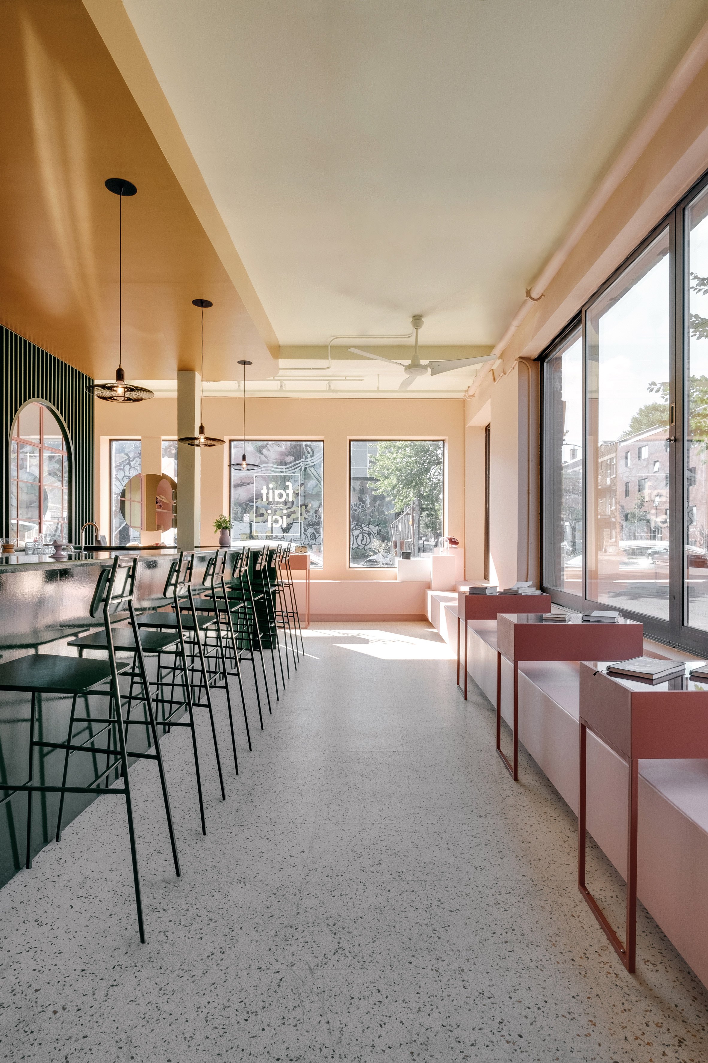 Pastel Rita Cafe, A Colorful Project By Appareil Architecture IGNANT