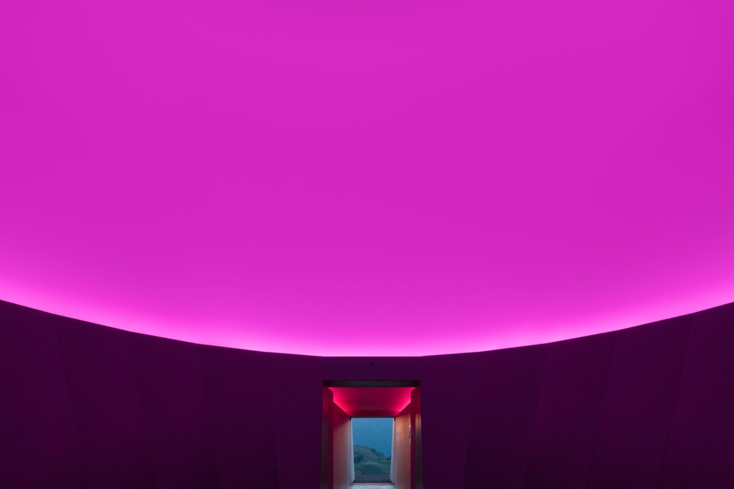 James Turrell’s Skyspace, A Light Installation In The Austrian