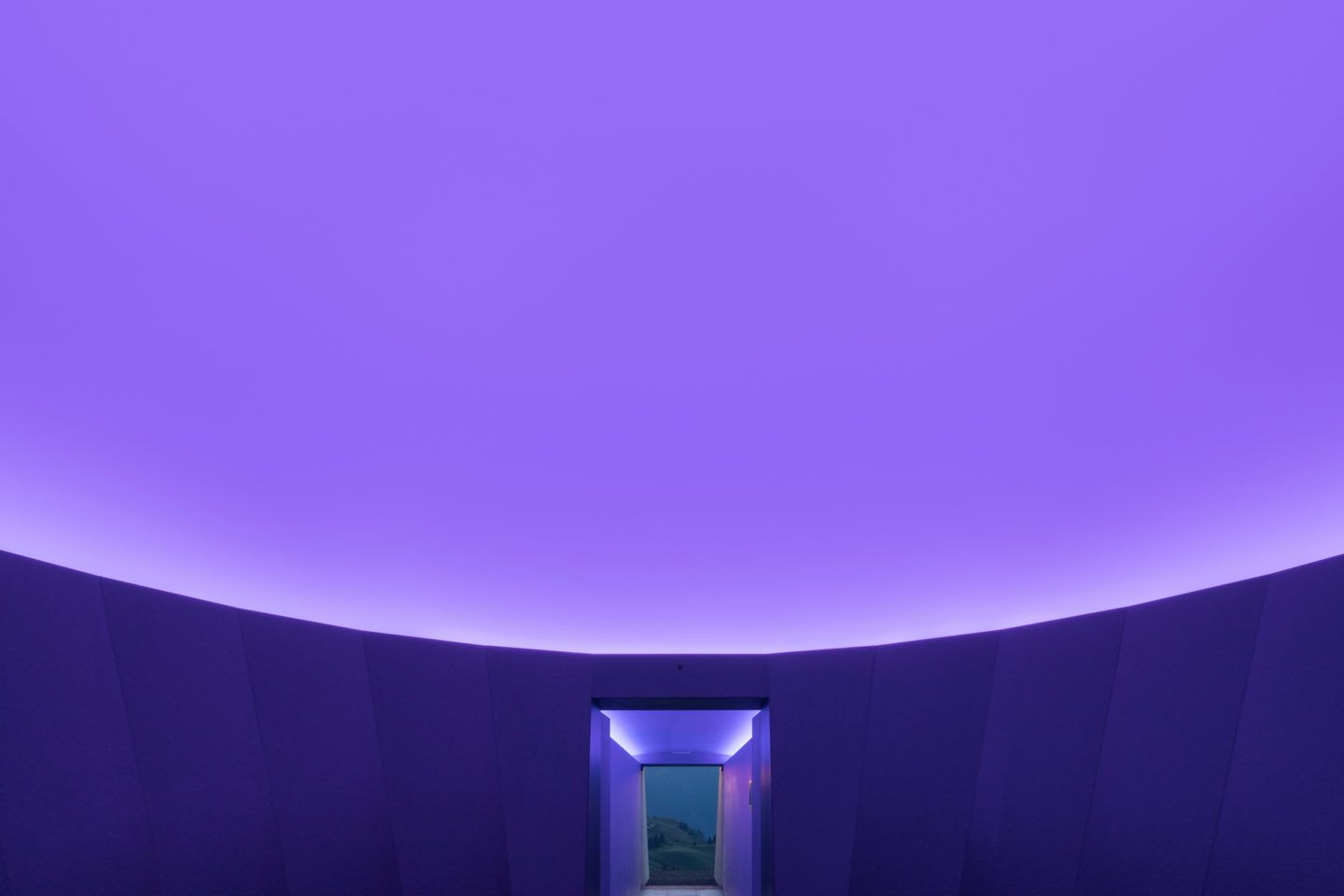 James Turrell’s Skyspace, A Light Installation In The Austrian