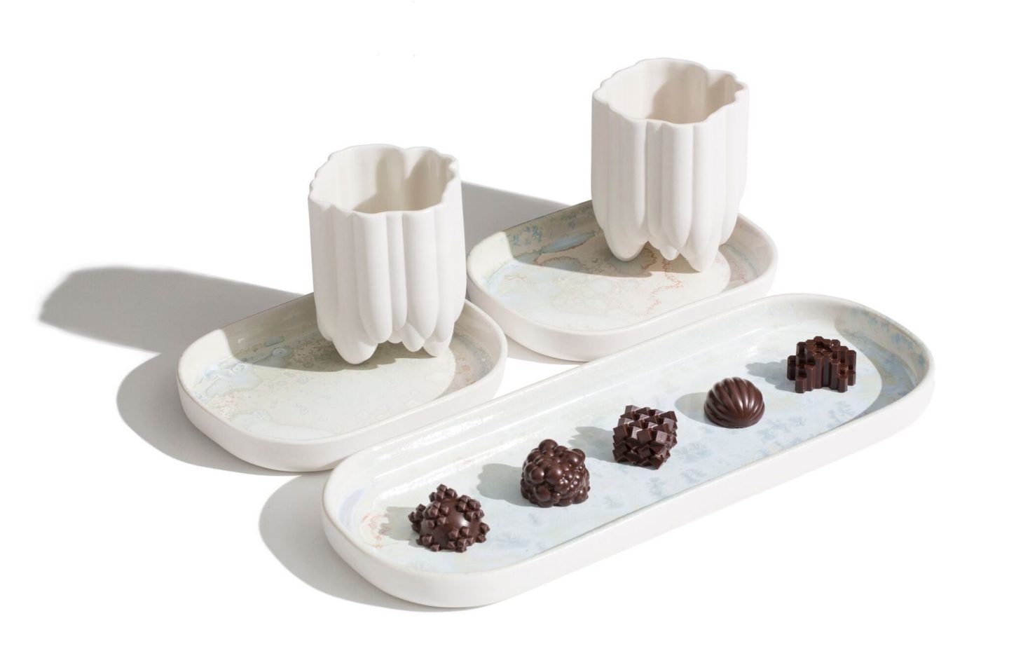 Chocolates That Blend Architectural Shapes With Nature-Inspired Flavors ...