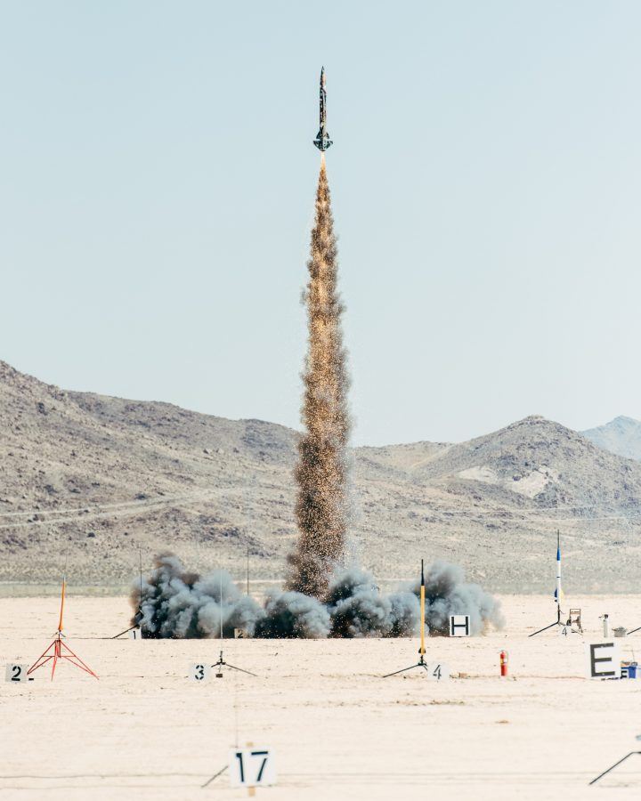 Sean Lemoine Photographs Large Dangerous Rocket Ships At Play In The