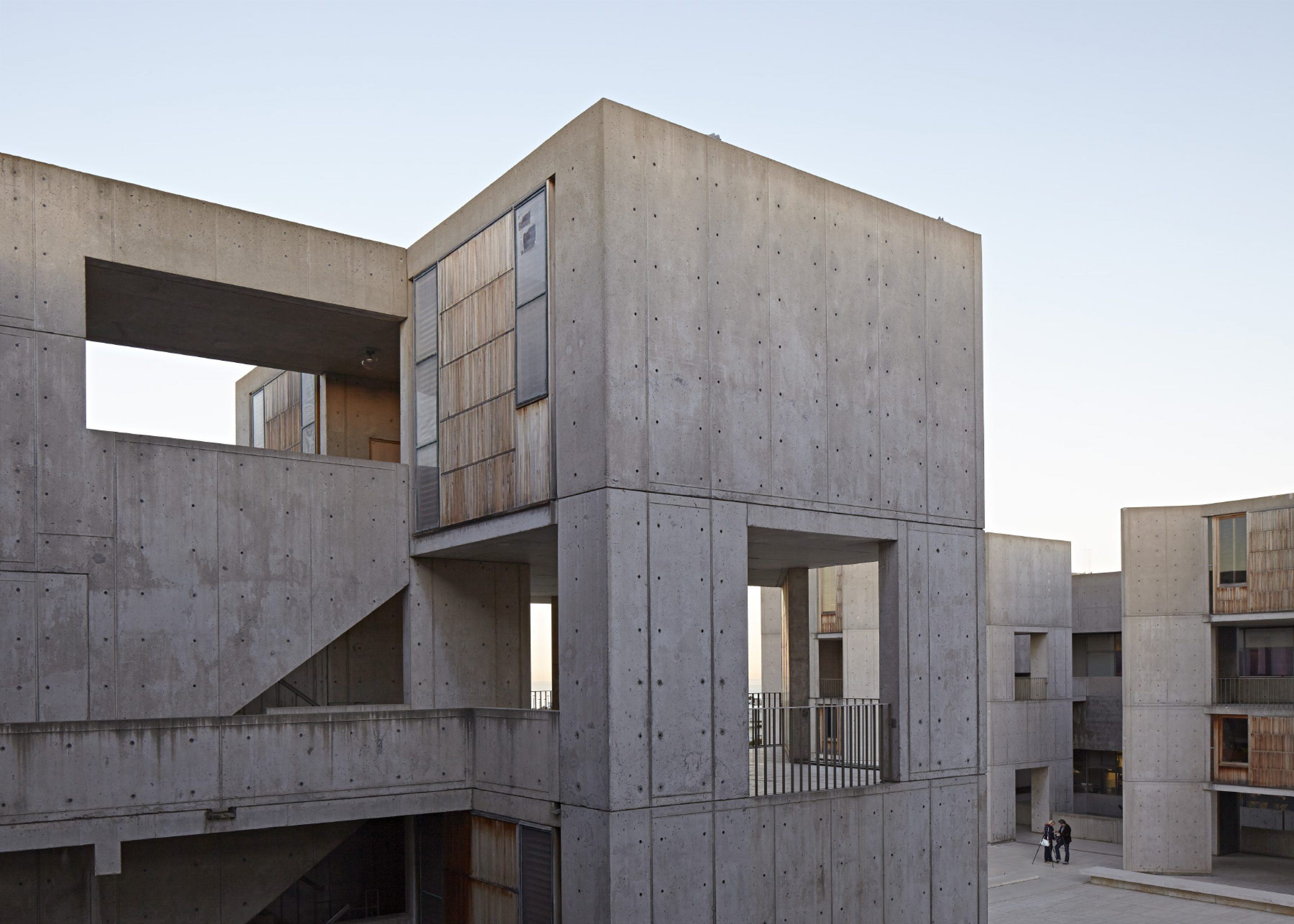 louis kahn salk institute interior