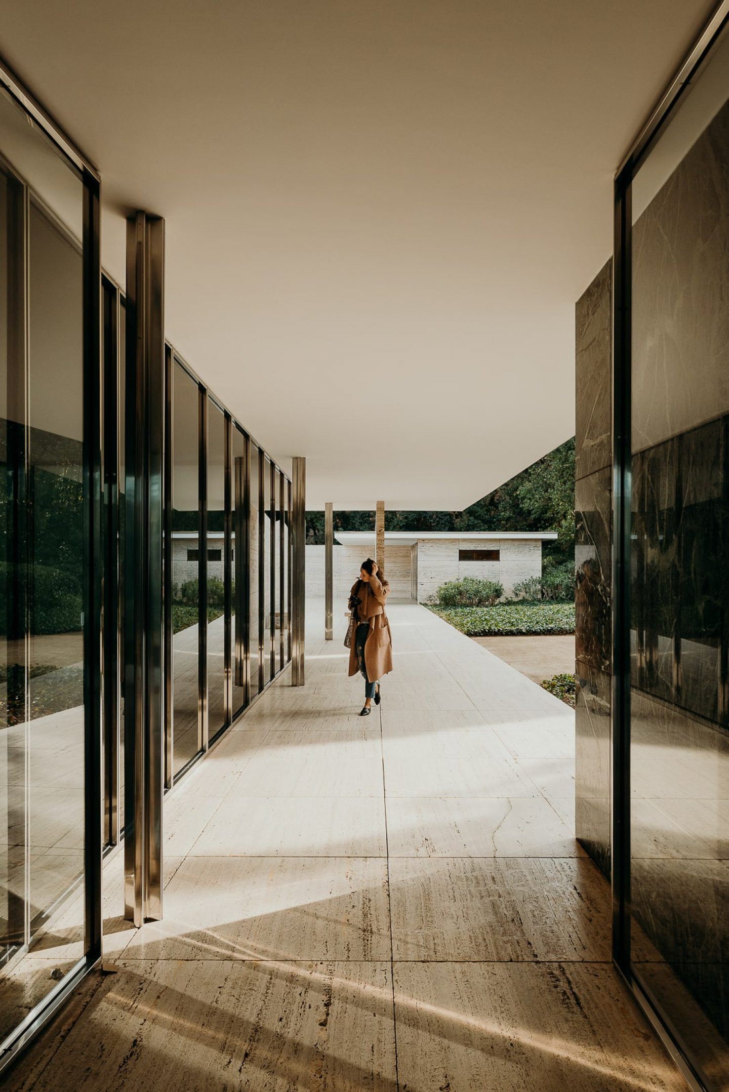 The Barcelona Pavilion By Ludwig Mies Van Der Rohe Is A ...