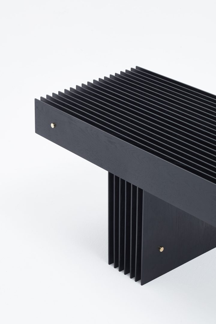 Grid Bench Mario Tsai Studio Creates Pixelation In Physical Form With The Grid ...