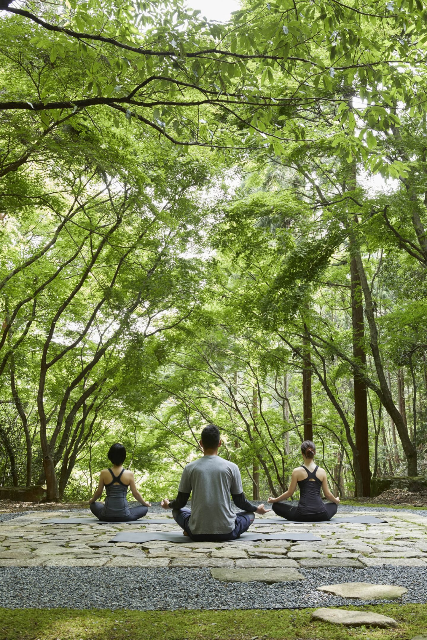 Aman Kyoto, Japan - Meditation at temgamine garden